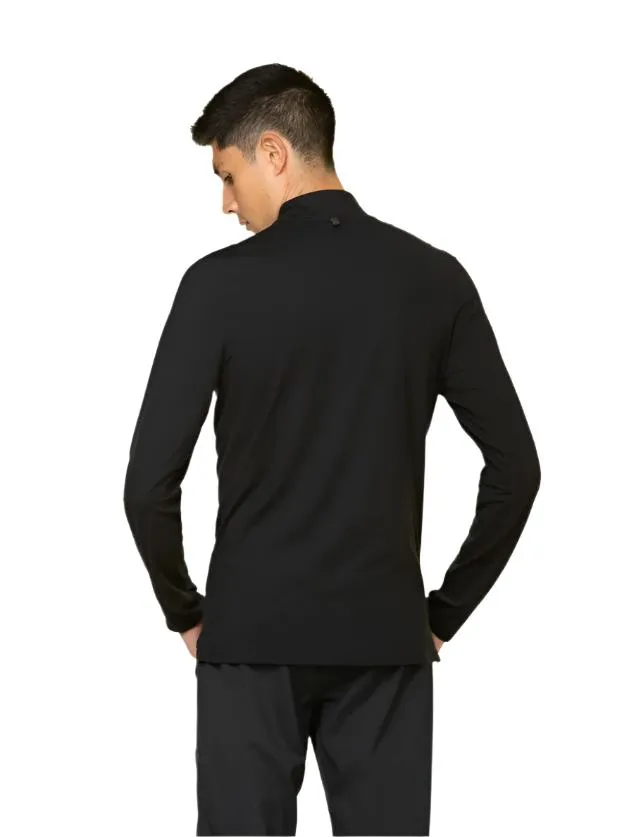 Ronhill Mens Core Thermal ½ Zip Black/Bright White