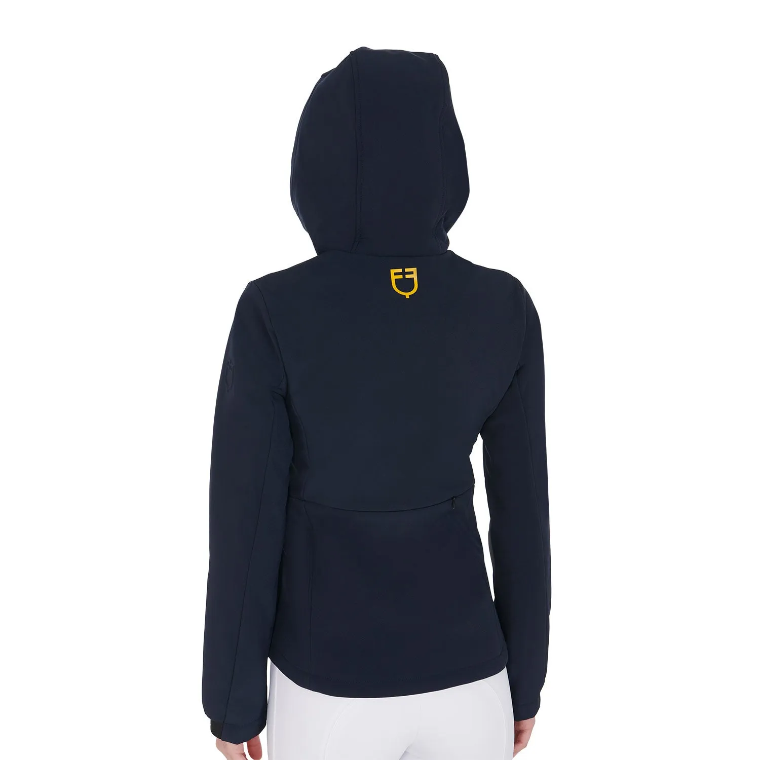 WOMEN'S SLIM FIT SOFTSHELL JACKET WITH CONCEALED POCKETS
